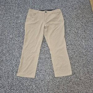 Born Primitive Traverse Pants Men 38x30 Brown Performance Chino Tactical Stretch